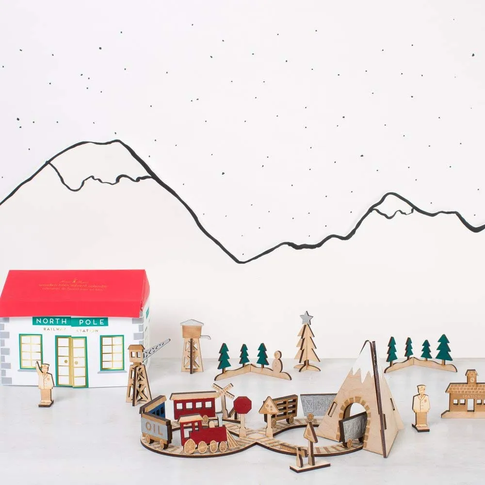 Advent Calendar - Wooden Train