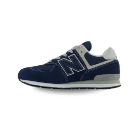 New Balance 574 Core "Navy/White" - Boy's Grade School