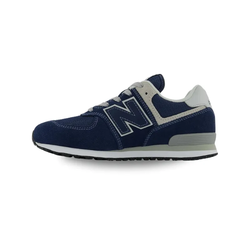 New Balance 574 Core "Navy/White" - Boy's Grade School
