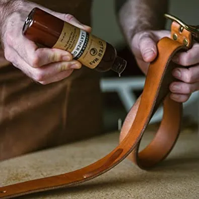 Otter Wax Leather Oil | All-Natural Universal Polish & Conditioner